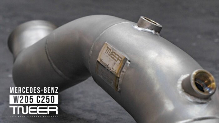 tneer-downpipe-Mercedes-Benz-C-Class