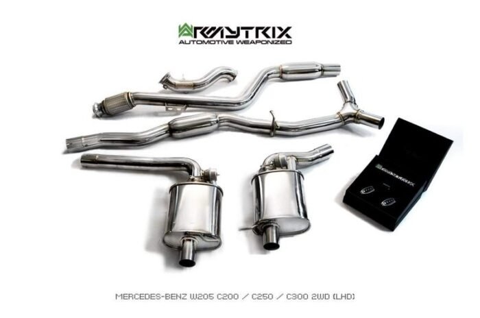 armytrix-exhaust-system-Mercedes-Benz-C-Class