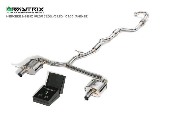 armytrix-exhaust-system-Mercedes-Benz-C-Class